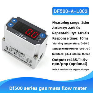 Débitmètre de gaz à micro-courant Jiedingli Automation <span class=keywords><strong>DF500</strong></span> - Débitmètre de masse de gaz - Type thermique - Sortie RS485 - Product Image 6