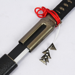 Nouveau BLEACH Épée de samouraï Urahara Kisuke Benihime Katana en bois Jouets d'épée Jouets d'armes - Product Image 5