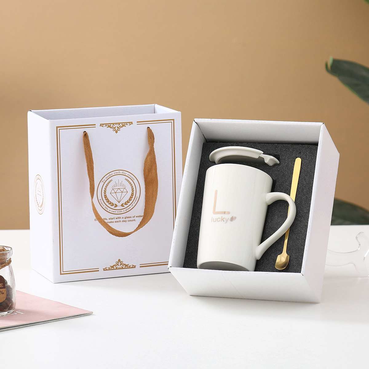 White--long mug