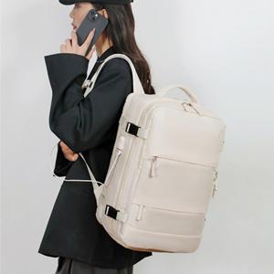 Công Suất Lớn Oxford Chất Liệu Giản Dị Ba Lô Dây Kéo Không Thấm Nước Kinh Doanh Du Lịch Mỹ Phẩm Túi Cross-Biên Giới Máy Tính Xách Tay Ba Lô - Product Image 3