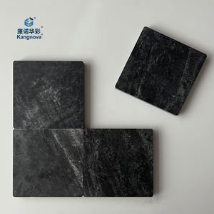 Thân thiện với môi trường không độc hại mật độ cao HPL bảng tường bảng gỗ hạt trang trí nội thất bề mặt đá bóng - Product Image 3