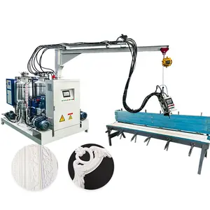 TR- PU10 Custom PU Decorative Lines Stone Plus Powder Polyurethane High Pressure Foaming Machine Pouring Equipment Foam Mold