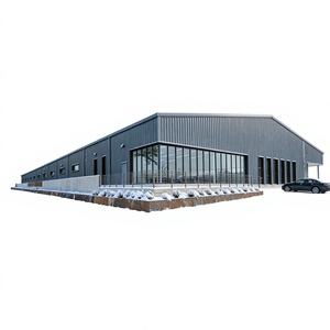 Structure en acier à construction rapide, innovante pour les terrains de sport, grande portée pour les clubs, durée de vie de 50 ans, surface galvanisée, certifiée ISO9001 - Product Image 1