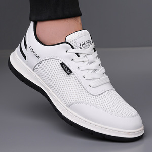 Men's Summer Casual Shoes Breathable Mesh Sneakers Soft Sole <b>Low</b> <b>Heel</b> Leisure Sport Shoes - Product Image 3