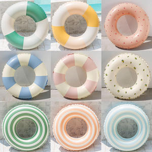 Bouées de natation gonflables en PVC personnalisées en gros pour enfants et adultes, flotteurs de <span class=keywords><strong>piscine</strong></span> pliables et portables pour la sécurité - Product Image 3