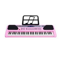 Wholesale 61-Key Portable Entry Level Electronic Piano Musical Keyboard Instruments Toy Piano With Light