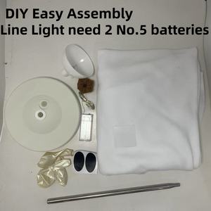 Fantasma aterrador Decoraciones de Halloween con luces de cadena Fiesta interior Cocina Chimenea Decoración para el regreso a la escuela y Navidad - Product Image 3