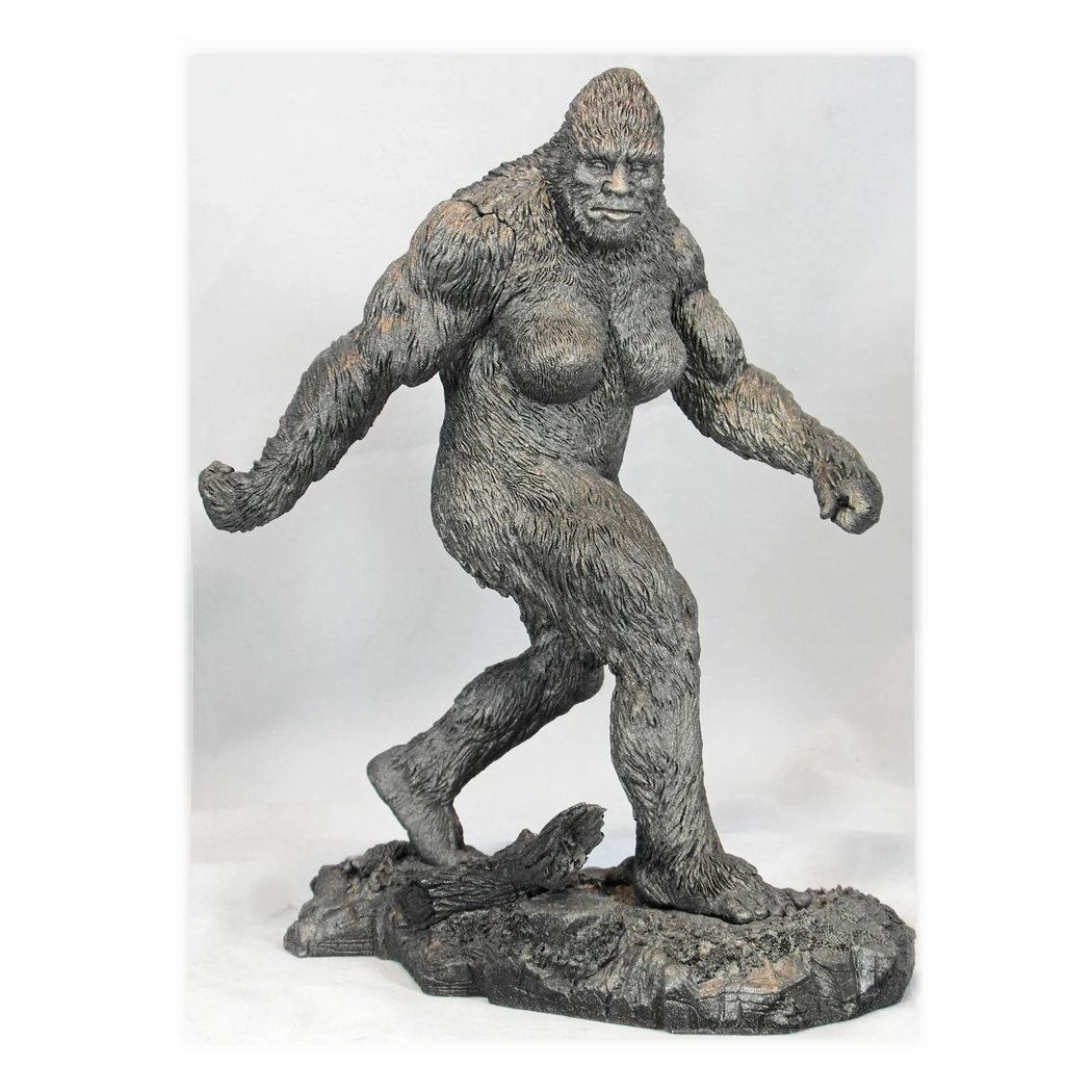 Museu Monstro Exhibi Estátua Creek Monster Sasquatch