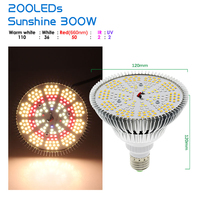 Par38 lampe de croissance pour plantes d'intérieur à spectre complet, ampoule LED dragon fruit UV IR lampe de croissance Led