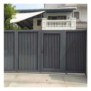 Portails en aluminium décoratifs, <span class=keywords><strong>portail</strong></span> d'allée en aluminium élégant, prix, design, <span class=keywords><strong>portail</strong></span> <span class=keywords><strong>automatique</strong></span> en aluminium pour allée - Product Image 1