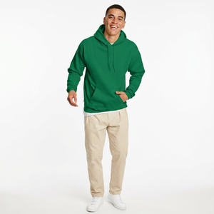 Sweat à capuche pour homme de haute qualité, coupe classique, style pyjama, imprimé, épaules tombantes, nouvelle mode, en polaire, 100% coton - Product Image 1
