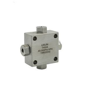 USUN Modell: T3024 30.000 PSI 1/4'' OD Hochdruck-HIP-Kreuzrohrverbinder für Zylinderprüfmaschinen - Product Image 2