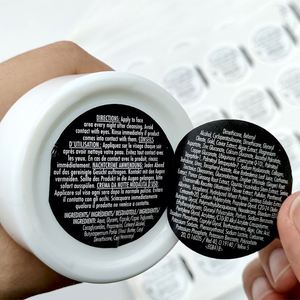 Autocollants personnalisés en vinyle imprimé, imperméables, résistants aux UV, pliables, multi-pages, autocollants multicouches pour cosmétiques et ongles - Product Image 1