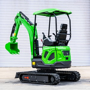 <span class=keywords><strong>Mini</strong></span>-excavatrice sur chenilles de 1,8 tonne avec tarière et <span class=keywords><strong>pelle</strong></span> à grappin pour travaux de terrassement en ferme, verger et jardin - Product Image 4