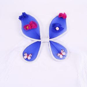 Alas de Mariposa con Lentejuelas Brillantes Azules para Niños, Diseño Nuevo para Diwali y Graduación - Product Image 4