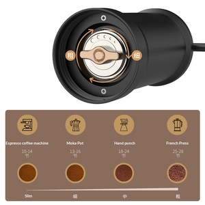 Moulin à café manuel mini en gros, broyeur portable avec capacité de 30g, meule conique pour expresso et café filtre - Product Image 5