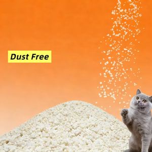 Areia Sanitária Aglomerante de Mandioca para Gatos com Controle de Odores Eficiente, Produtos Domésticos, Marca Própria, Recipiente para Areia Sanitária, Areia Verde - Product Image 5