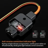 Câble adaptateur répartiteur ZGCINE MD-P4 D-Tap 4 en 1 avec rotation à 180° pour alimentation de batterie V-Mount pour caméra et éclairage vidéo LED