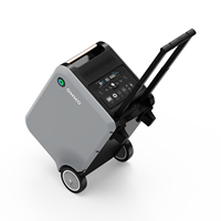 Station d'énergie solaire portable hors réseau avec contrôleur MPPT, générateur de courant alternatif pour voiture, chargeur de batterie d'urgence pour camping, batterie externe