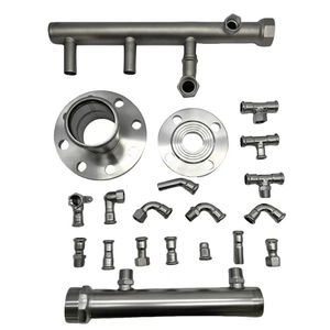 Тонкостенная нержавеющая сталь SS316L/SS304 Inox пресс-фитинг крышка трубы для водоснабжения - Product Image 1