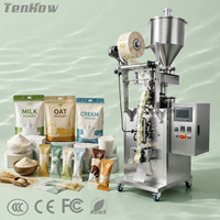 Machine d'emballage VFFS automatique haute efficacité pour poudre de protéines et de cacao avec remplissage quantitatif en sachet