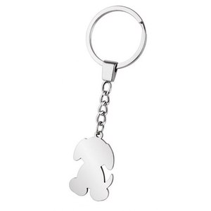 Elegante Portachiavi a Moschettone per Cani 25mm in Lega e Metallo Zinco con Logo Personalizzato Stampato UV, Portachiavi in Acciaio Senza Scatola - Product Image 2