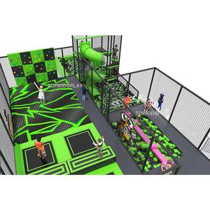Parc <span class=keywords><strong>de</strong></span> saut <span class=keywords><strong>de</strong></span> <span class=keywords><strong>trampoline</strong></span> intérieur avec mur <span class=keywords><strong>de</strong></span> basket-ball et d'escalade Centre <span class=keywords><strong>de</strong></span> divertissement familial - Product Image 3