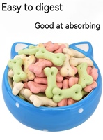 Biscuits pour animaux de compagnie en forme d'os, multicolores, multi-saveurs, friandises d'entraînement pour chiens et chats, collations naturelles pour animaux de compagnie, vente en gros, OEM, étiquette privée