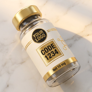 Scatola di Imballaggio Commerciale Personalizzata, Confezione per Cosmetici, Profumi e Oli Essenziali, Scatola di Carta per Flaconi, Fiale e Peptidi con Etichetta - Product Image 3