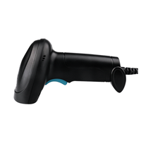 Interface USB filaire 1D Scanner de codes à barres CCD Scanner de supermarché de stock