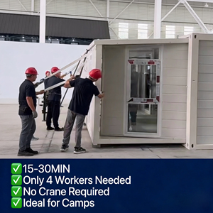 Индивидуальная 20-футовая расширяемая комната: 2-комнатная Мобильная контейнерная гостиная - Product Image 2