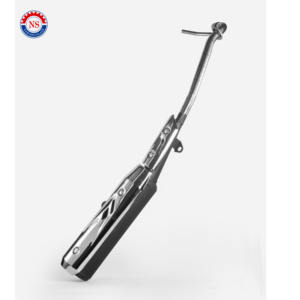 Tuyau d'échappement universel enduit de poudre ou chromé pour moto-Longue durée de vie pour les motos de rue courantes avec installation facile - Product Image 2