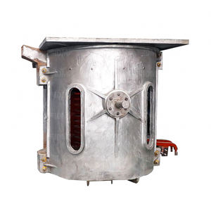 Chine Four de fusion à moyenne fréquence 100kg à 20 tonnes pour le fer, l'acier, l'or, le cuivre Four à coque en aluminium - Product Image 3
