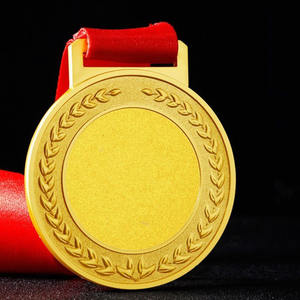 Médaille de sport de course à pied bon marché au détail, personnalisez votre logo, médaille vierge - Product Image 2