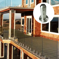 Clôture de piscine noire balcon escaliers balustrade en aluminium piscine sécurité garde-corps robinet verre garde-corps mains courantes