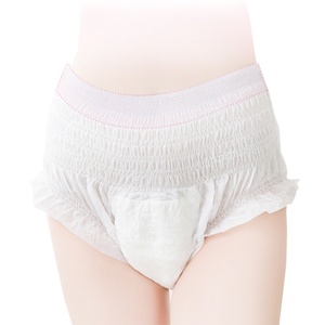 Serviettes hygiéniques menstruelles pour femmes et culottes de règles super absorbantes en coton pour la nuit - Product Image 1