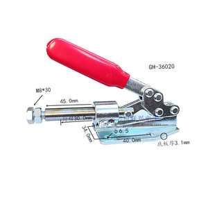 GH-36020 F <b>Clamp</b> Steel Adjustable Industrial <b>Clamp</b> 150mm Metric Galvanized - Product Image 5
