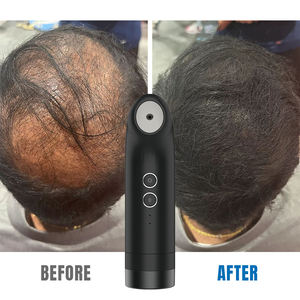 Applicateur de pulvérisation de poudre de fibres de cheveux d'automation de pompe électrique noire d'outils de salon d'usine pour le magasin professionnel de coiffure - Product Image 5