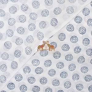 Customized Soft Lightweight Fabric Indian Style Clothing Hand-Block Printed Natural Dyed Decorative Bags for Home Shirts Toys - Product Image 3