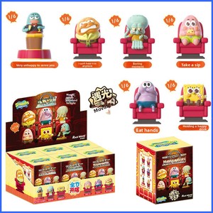 Figura Coleccionable Original de <span class=keywords><strong>la</strong></span> Serie de Películas, Activada por Luz, en Caja Sorpresa, Personaje de Bikini Bottom, Hecha a Mano, 14 cm - Product Image 5