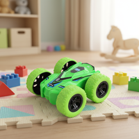 Voiture tout-terrain à quatre roues motrices, véhicule à inertie, véhicule tout-terrain double usage, modèle de simulation de cascades, voiture jouet anti-chute à rebond