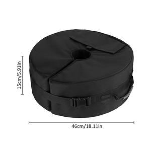 Outdoor Umbrella Base Sandbag Heavy Duty Black <b>Weighted</b> <b>Stand</b> For Patio Sunshade - Product Image 3