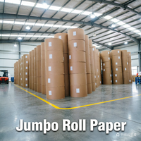 Papier de copie en rouleau jumbo A4 de haute qualité pour la découpe en rames