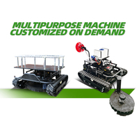 Cortadora de Césped Robótica de Alta Calidad de Fábrica con Control Remoto, Certificación CE y EPA, Robot Cortacésped con Giro Cero, Desbrozadora