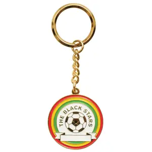 custom personalized football metal key chain soccer souvenir keychain zinc alloy