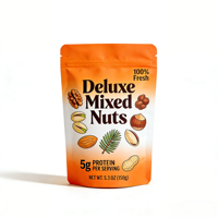 Sachet Doypack Refermable Résistant aux Chocs pour Noix, Snacks et Nouilles – Emballage Alimentaire Sans BPA, Taille et Design Personnalisables