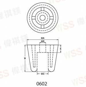 <span class=keywords><strong>Planche</strong></span> à découper souple WSS Pieds en caoutchouc Pieds pare-chocs à visser Pieds antidérapants Petits pieds en caoutchouc <span class=keywords><strong>Pied</strong></span> en plastique pour <span class=keywords><strong>planche</strong></span> à découper Idéal pour Kitc - Product Image 5
