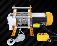 Treuil électrique multifonctionnel pour usage domestique, petit, avec coque entièrement en aluminium, 220V380V