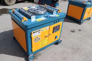 Dobladora de barras de refuerzo de hierro CNC de súper promoción, dobladora de barras de refuerzo de 380V o 220V, dobladora de barras de acero con energía eléctrica - Product Image 2