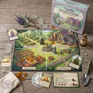 Jeu de cartes F Quest pour l'histoire interactive, conforme REACH, finitions tactiles, marque sensorielle pour la logique collective, boîte octogonale - Product Image 1